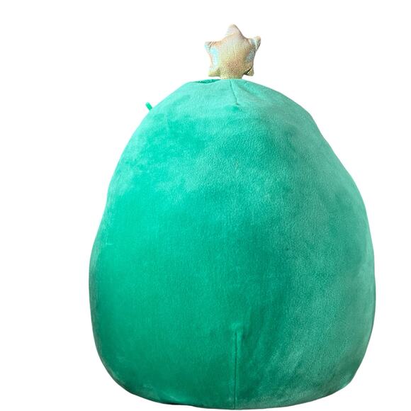 SQUISHMALLOWS 2023 LEAMA The Christmas Tree Plush 12" Green Gold Star No Tags - Picture 4 of 6